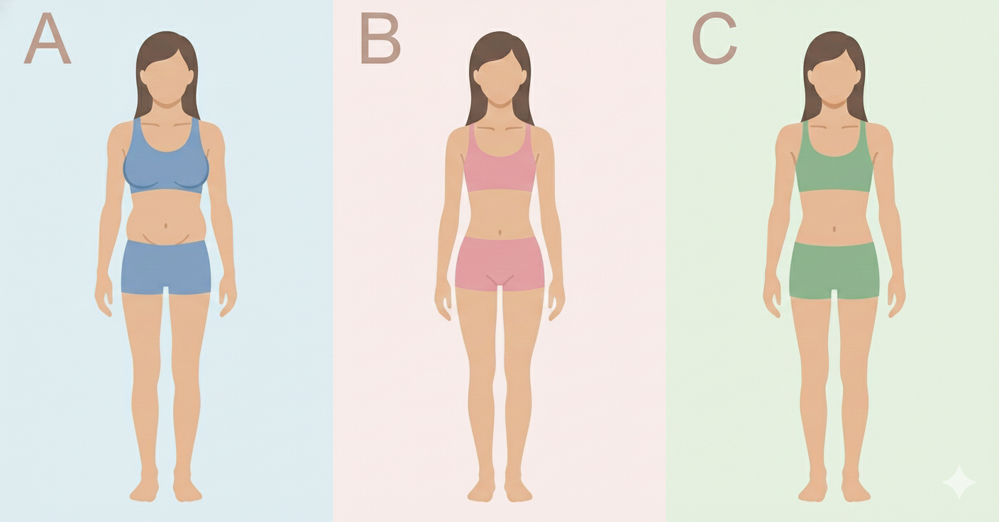 身体の厚みの参考画像