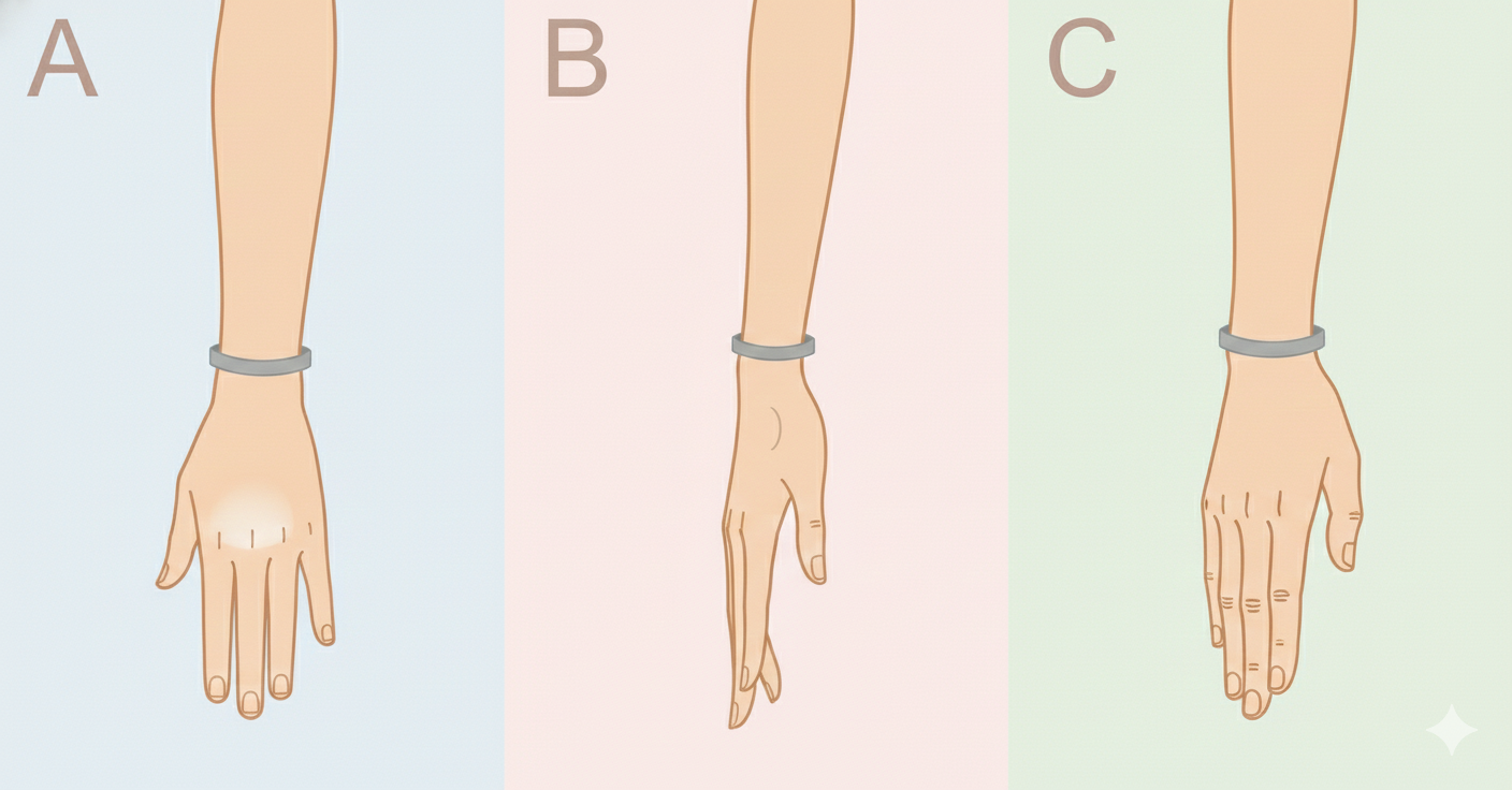 手足の特徴の参考画像