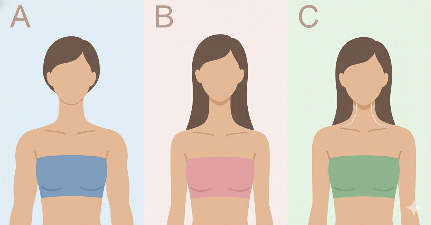 身体のラインの参考画像